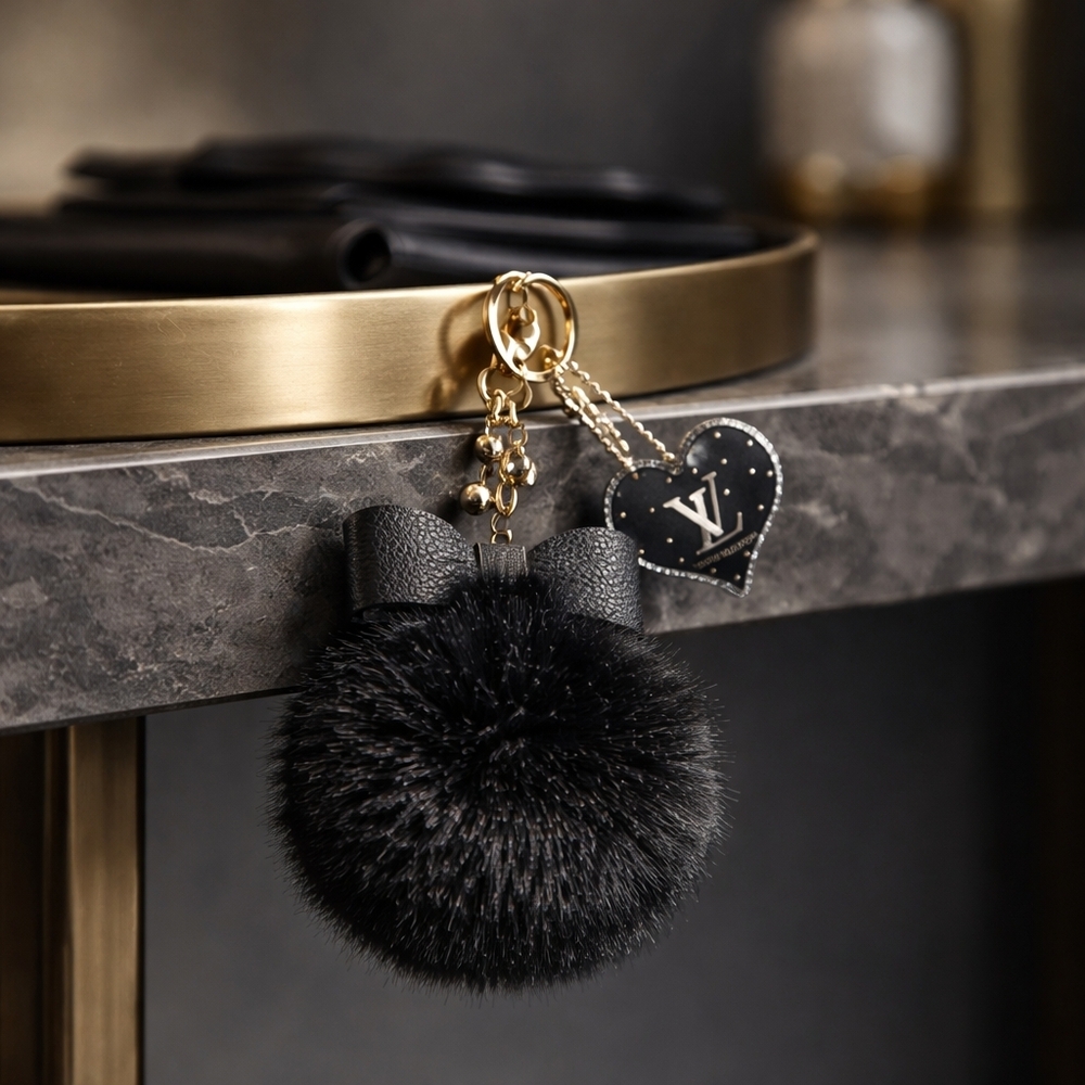 New Handcrafted Bag Charm Key Chain